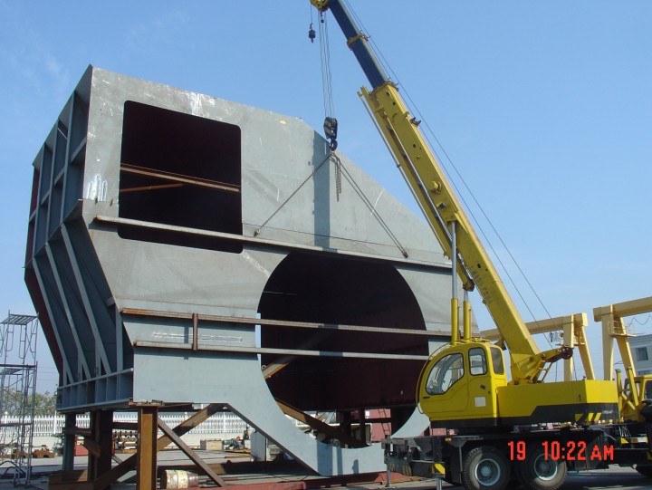 石灰回轉(zhuǎn)窯窯頭罩